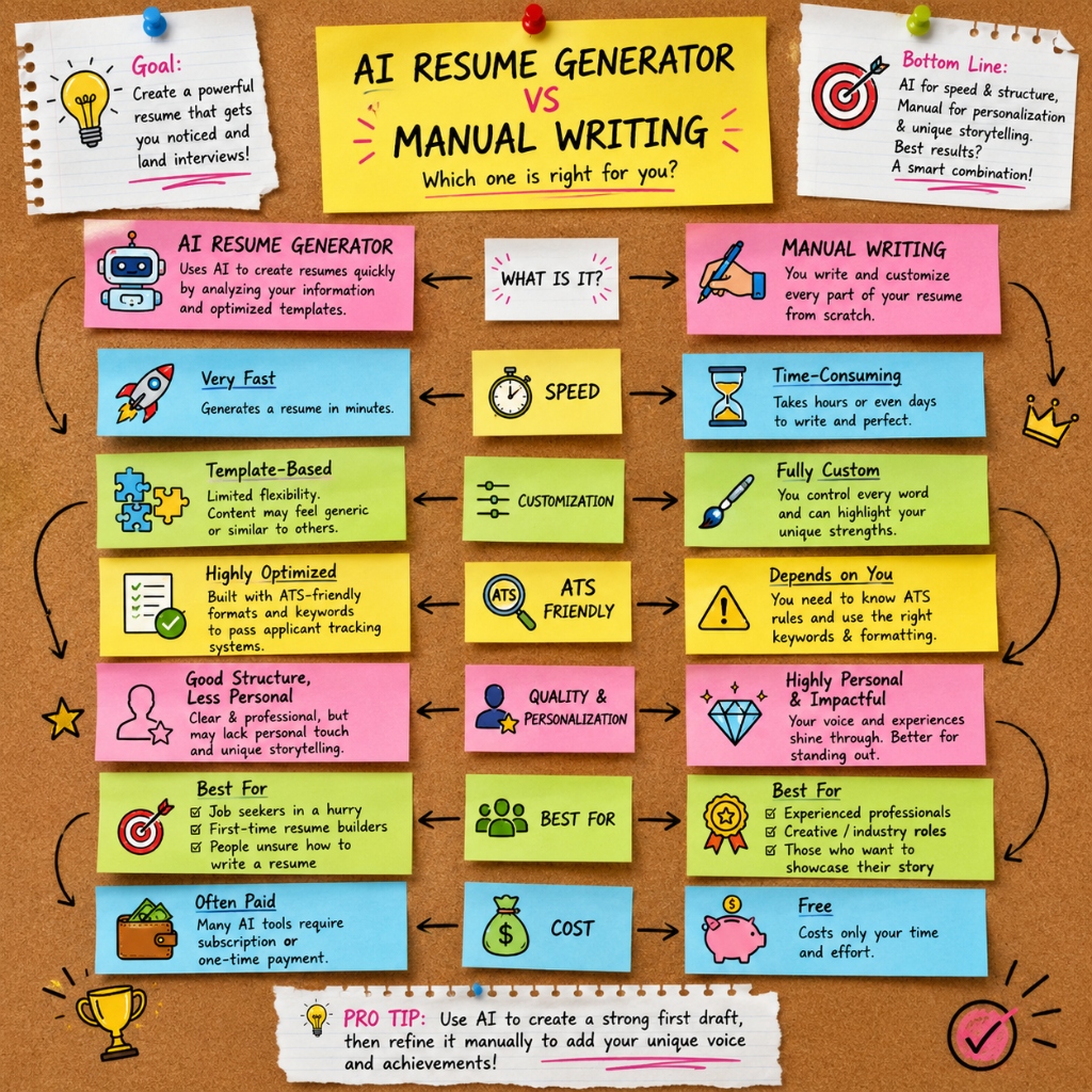 Infographic Diagram for How to Write a Resume: Complete Step-by-Step Guide (2026)